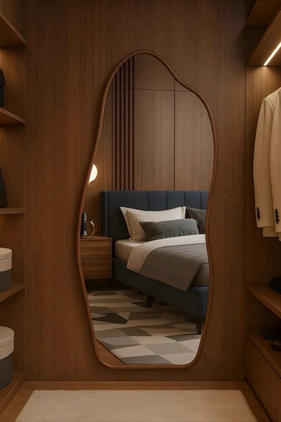 Decorative LED mirror design